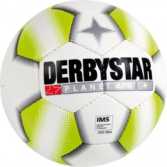 Derbystar Planet APS Fußball Spielball weiß-lime | 4