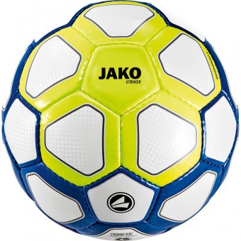 JAKO Trainingsball Striker Fußball Trainingsball weiß-marine-lemon | 3