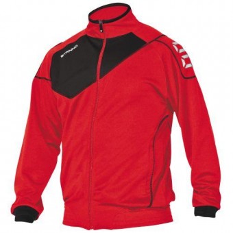 Stanno Montreal TTS Jacke Trainingsjacke rot-schwarz | S