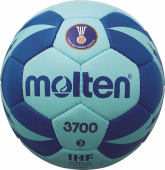 Molten H3X3700-CB Handball Spielball cyan-blau | 3