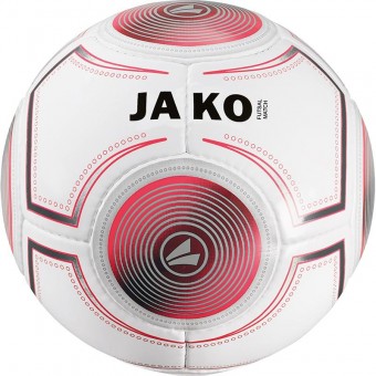 JAKO Spielball Futsal Fußball Futsalball weiß-anthrazit-flame | 4