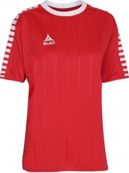 Select Argentina Trikot Damen Jersey  Kurzarm rot-weiß | M