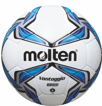 Molten F5V3700 Fußball Wettspielball weiß-blau-silber | 5