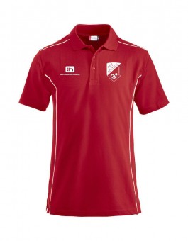 PSV Cottbus Schwimmen Herren Poloshirt New Conway rot-weiß | S
