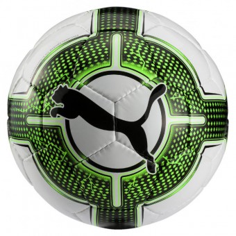 Puma evoPower Lite 3 290g Fußball Trainingsball Puma White-Green Gecko-Puma Black | 3