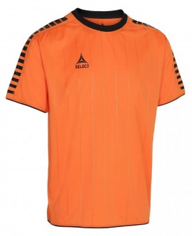 Select Argentina Trikot Indoor Jersey kurzarm orange-schwarz | 8 (128)