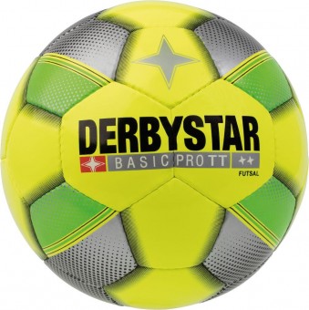 Derbystar Basic Pro TT Futsal Fußball Futsalball gelb-grün-silber | 4