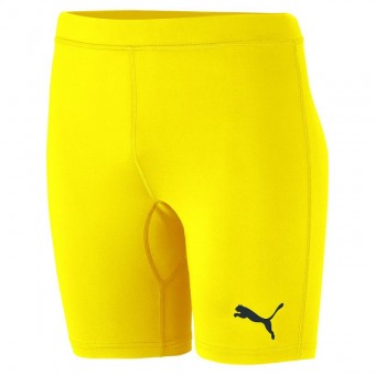 PUMA LIGA Baselayer Shorts Tight Funktionstight kurz Cyber Yellow | L