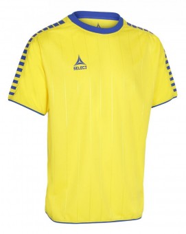 Select Argentina Trikot Indoor Jersey kurzarm gelb-blau | XL