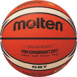 Molten BGR7-E7T Basketball Trainingsball orange-ivory | 7