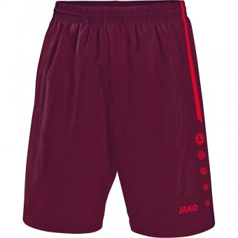 JAKO Sporthose Turin Trikotshorts maroon-rot | XL