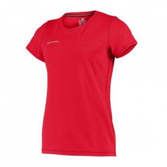 Stanno Centro T-Shirt Damen Kurzarm rot | XL