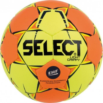 Select Light Grippy Handball Jugendball gelb-orange | 1