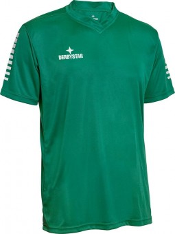 Derbystar Contra Trikot Trikot Kurzarm grün-weiß | XL