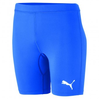 PUMA LIGA Baselayer Shorts Tight Funktionstight kurz Electric Blue Lemonade | L