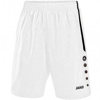 JAKO Sporthose Turin Trikotshorts weiß-schwarz | L