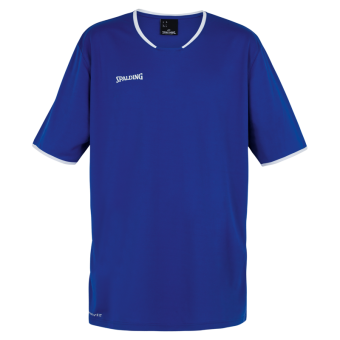 SPALDING MOVE SHOOTING SHIRT S/S BASKETBALLTRIKOT royal-weiß | 128