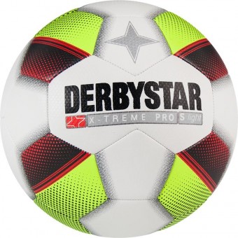Derbystar X-Treme Pro S-Light Fußball Jugendball weiß-rot-gelb | 4