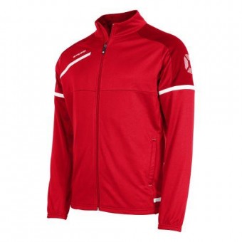 Stanno Prestige Top Full Zip Trainingsjacke rot-weiß | L
