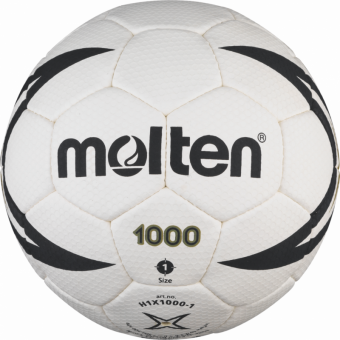 Molten Handball H1X1000 weiß-schwarz | 1