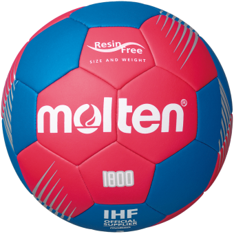 H2F1800-RB Handball Trainingsball rot-blau | 2