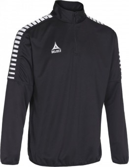 Select Argentina Trainingstop Pullover Zip Sweater schwarz-weiß | S