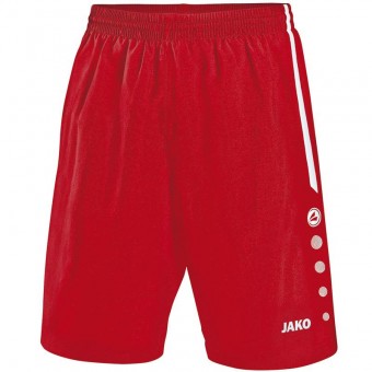 JAKO Sporthose Florenz Trikotshorts rot-weiß | XL