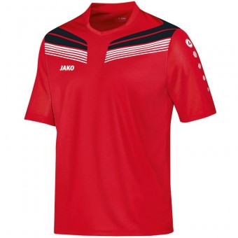 JAKO T-Shirt Pro rot-schwarz-weiß | 140