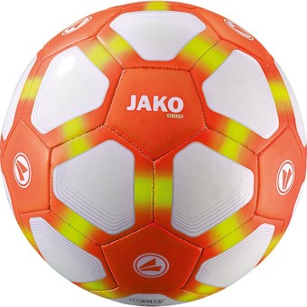 JAKO Lightball Striker Fußball Jugendball weiß-neonorange-neongelb | 5 (350g)