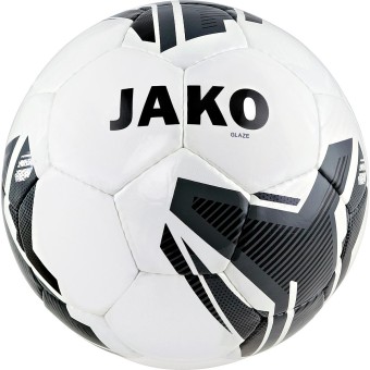 JAKO Lightball Glaze Fußball Jugendball weiß-schwarz | 5 (290g)