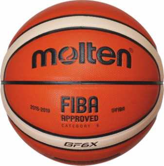 Molten BGF6X-X  Basketball Wettspielball orange-ivory | 6