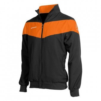 Stanno Fiero Micro Jacke Präsentation schwarz-orange | XL