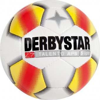 Derbystar Talento APS S-Light Fußball Jugendball weiß-gelb-rot | 3