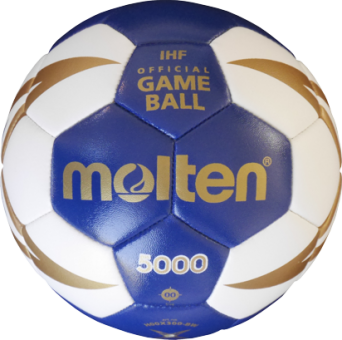 Molten H00X300-BW Handball Minibällchen blau-weiß-gold | 00