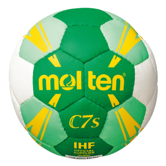 Molten H00C1350-GW-HS Handball C7s Methodik-Knautschball Gr. 00 grün-weiß-gelb | 00