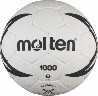 Molten H3X1000 Handball Trainingsball weiß-schwarz | 3