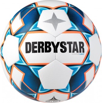 Derbystar Stratos Light Fußball Jugendball weiß-blau-orange | 4