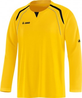 JAKO Trikot Wembley Langarm gelb-schwarz-grau | XL