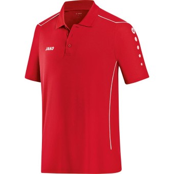 JAKO Polo Cup rot-weiß | XL