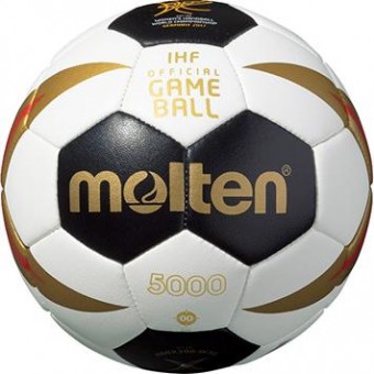 Molten H00X300-W7G Handball Minibällchen schwarz-weiß-rot-gold | 00