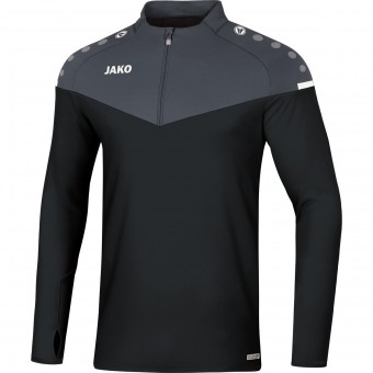 JAKO Ziptop Champ 2.0 Pullover Zip Sweater schwarz-anthrazit | XL