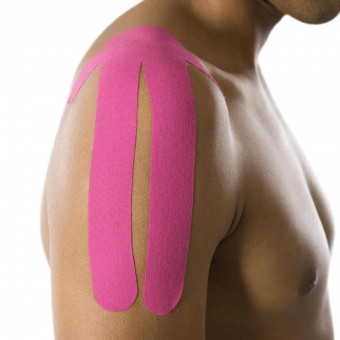 Select Profcare K Pre-Cut Tape Oberarm Schulter pink | One Size
