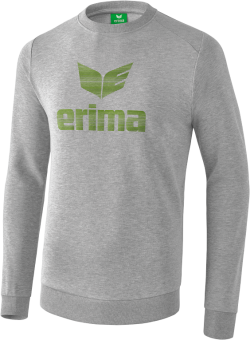 erima LHV Hoyerswerda Essential Sweatshirt hellgrau melange-twist of lime | 128