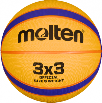 Molten B33T2000 Basketball Trainingball Streetball gelb-blau-orange | 6