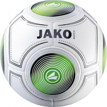 JAKO Trainingsball Match Fußball Trainingsball weiß-schwarz-grün | 3