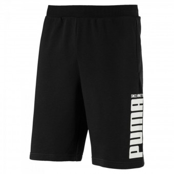 Puma Rebel Bold Shorts Trainingshose kurz Cotton Black | L