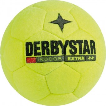 Derbystar Indoor Extra Fußball Hallenball gelb | 5