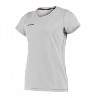 Stanno Centro T-Shirt Damen Kurzarm grau melange | XL