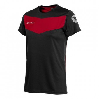 Stanno Fiero Womens Tee Shirt schwarz-rot | XL