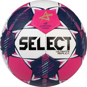 Select Ultimate Replica CL Women Handball Trainingsball pink-weiß-blau | 0